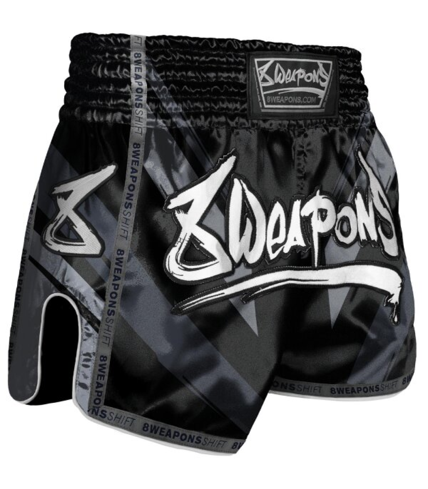 Шорти - 8 WEAPONS Muay Thai Shorts - Shift - Black